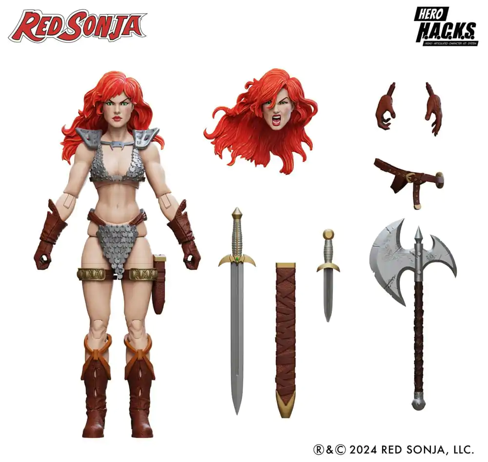 Figurka Akcji Red Sonja Hero H.A.C.K.S. Red Sonja zdjęcie produktu