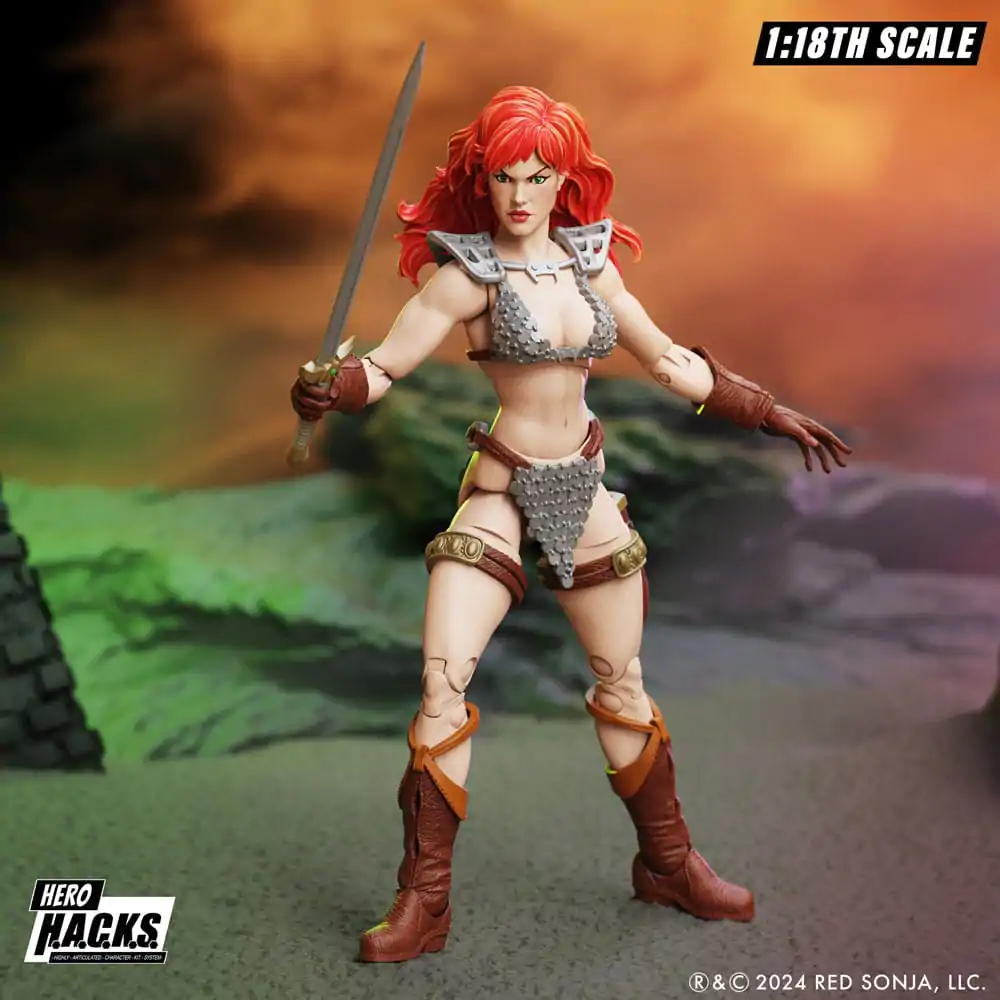 Figurka Akcji Red Sonja Hero H.A.C.K.S. Red Sonja zdjęcie produktu
