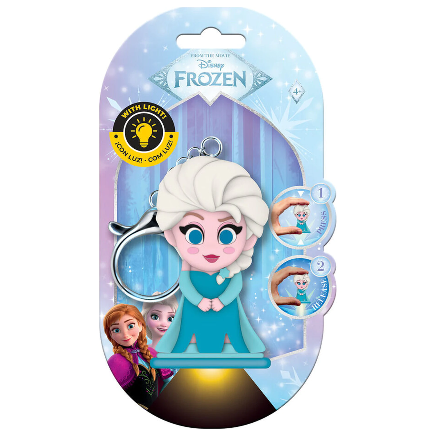 Flashies Disney Frozen Elsa brelok 3D z latarką LED zdjęcie produktu