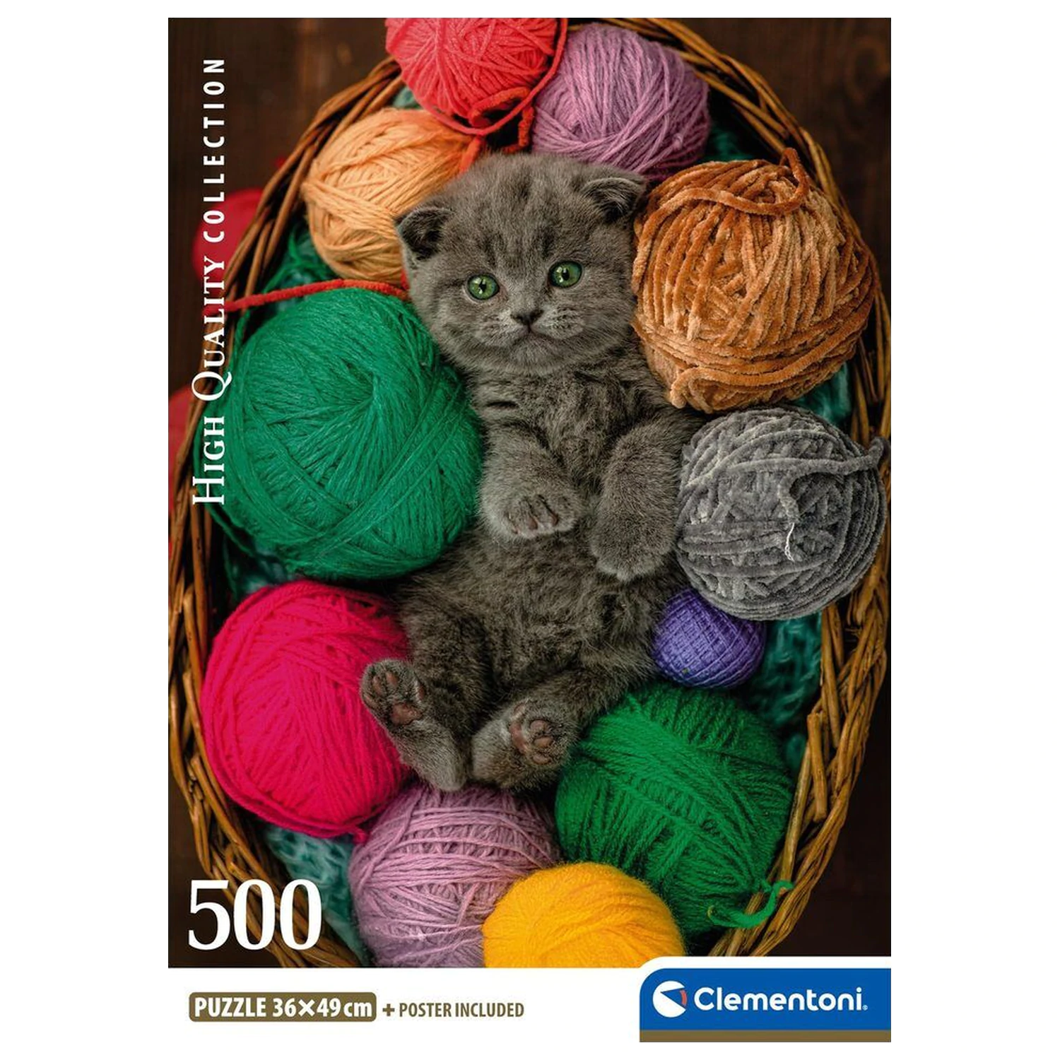 Fluffy Kitten puzzle 500 sztuk zdjęcie produktu