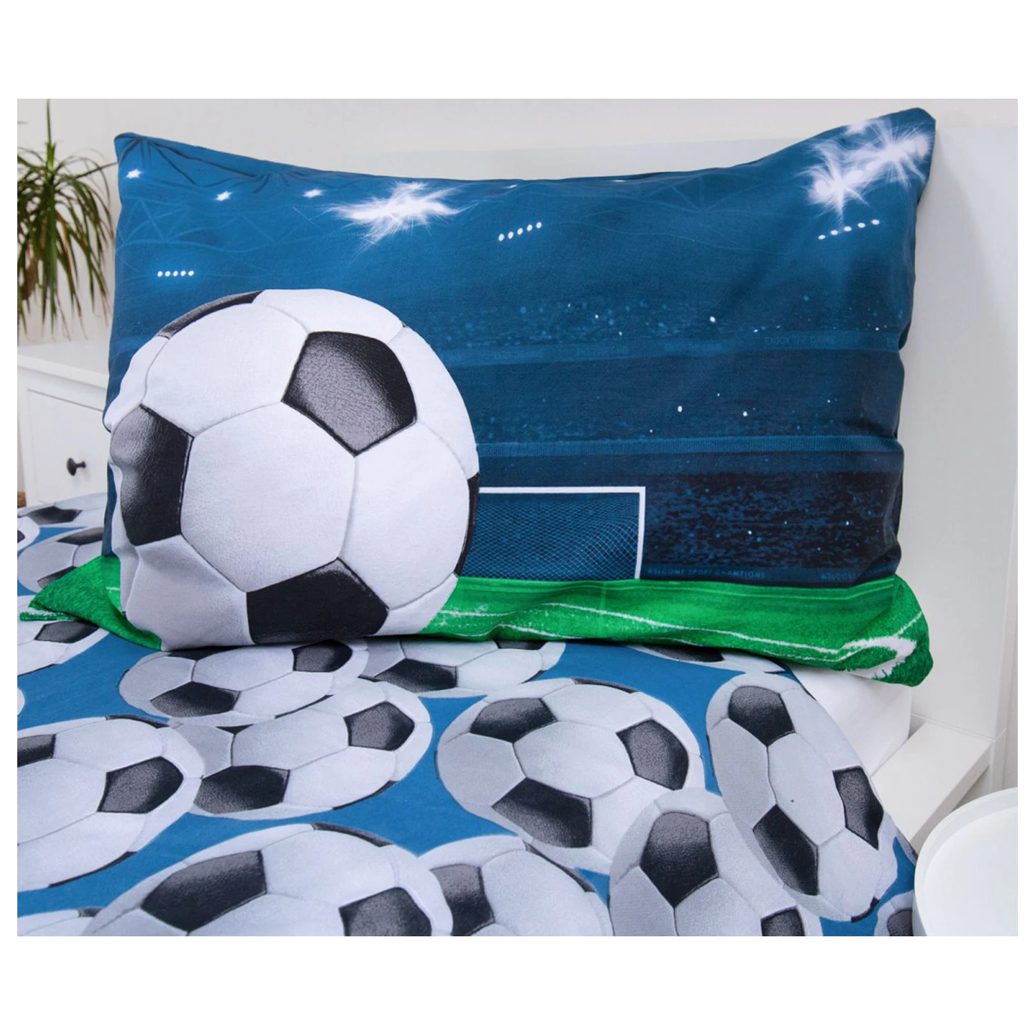 Poszewka na kołdrę Football Stadium Light zdjęcie produktu