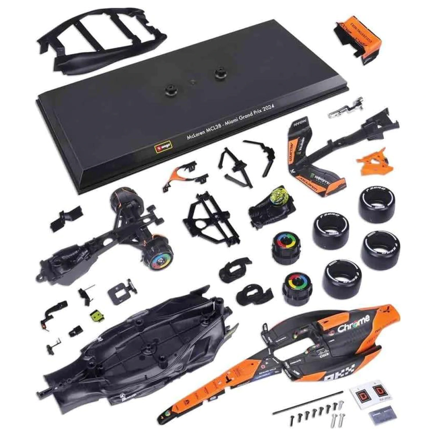 Formula 1 F1 McLaren MCL38 Lando Norris Zestaw Modeli 1:24 zdjęcie produktu