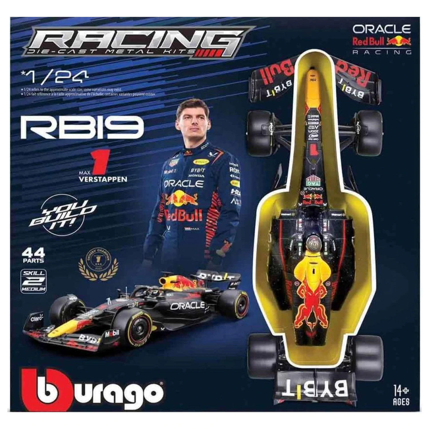 Formula 1 F1 Red Bull RB19 Max Verstappen Model Kit 1:24 zdjęcie produktu