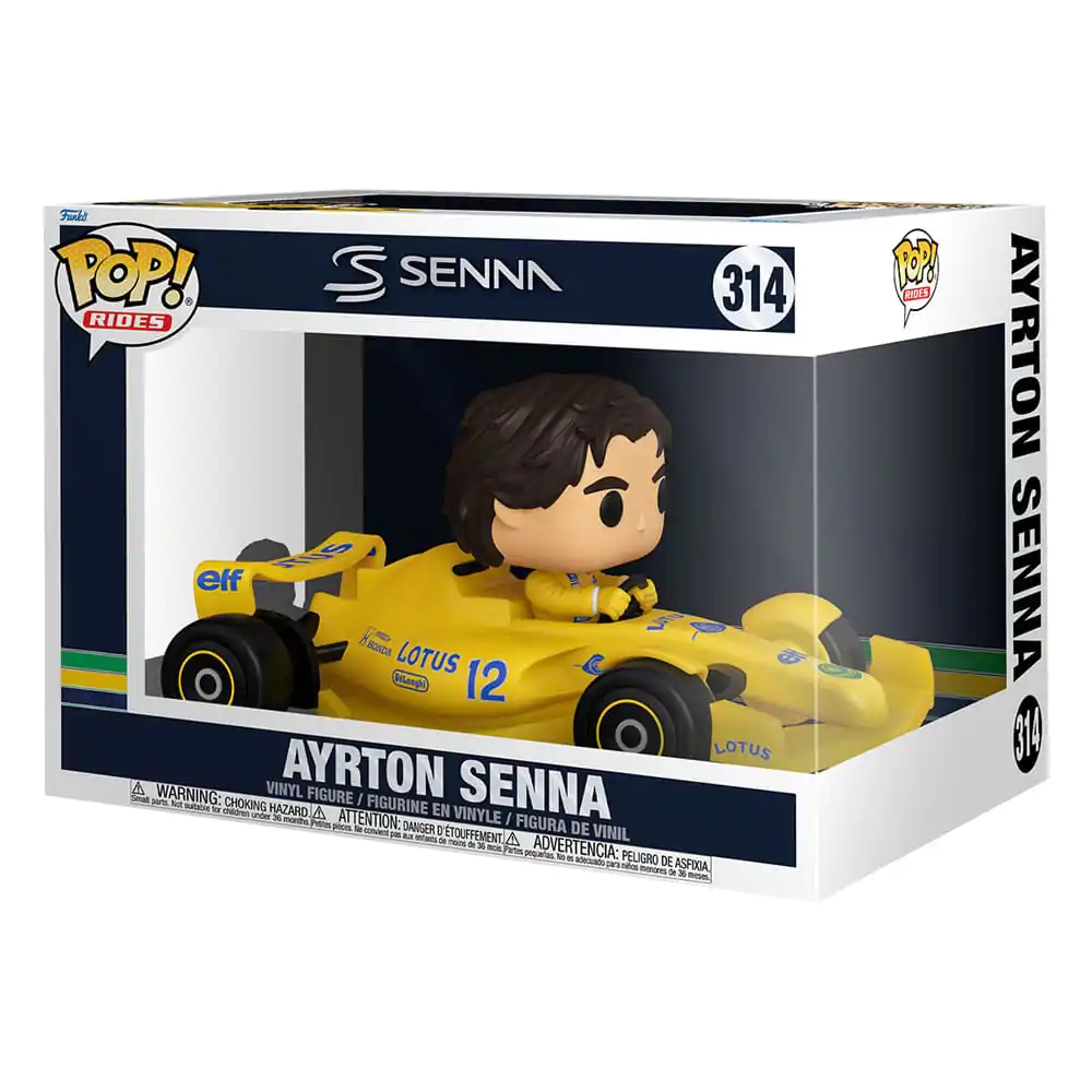 Formula 1 Funko POP! Rides Deluxe Figurka Vinyl Lotus - Ayrton Senna 9 cm [USZKODZONE OPAKOWANIE] zdjęcie produktu