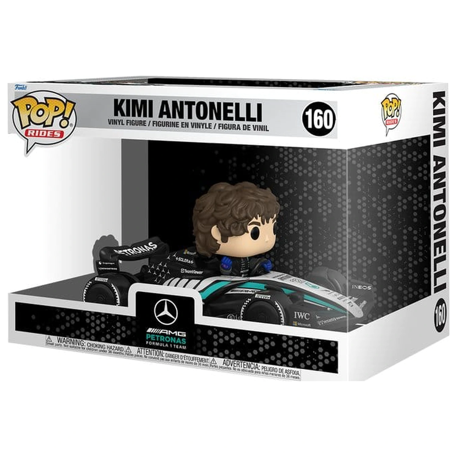 Formula 1 Funko POP! Rides Super Deluxe Figurka winylowa Mercedes Benz - KIMI 15 cm zdjęcie produktu