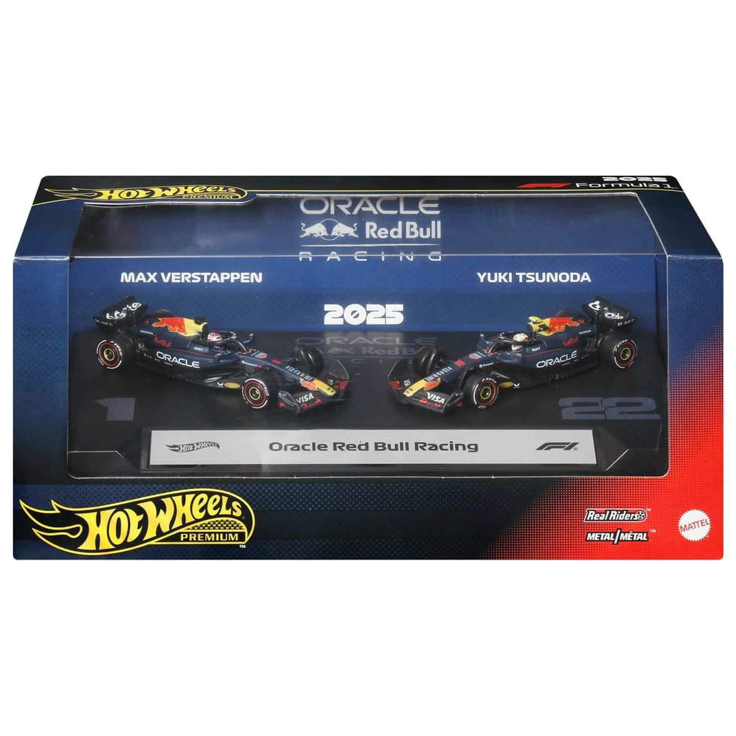 Formula 1 Hot Wheels Premium Samochody odlewane 2-pak 1/64 Oracle Red Bull Racing zdjęcie produktu