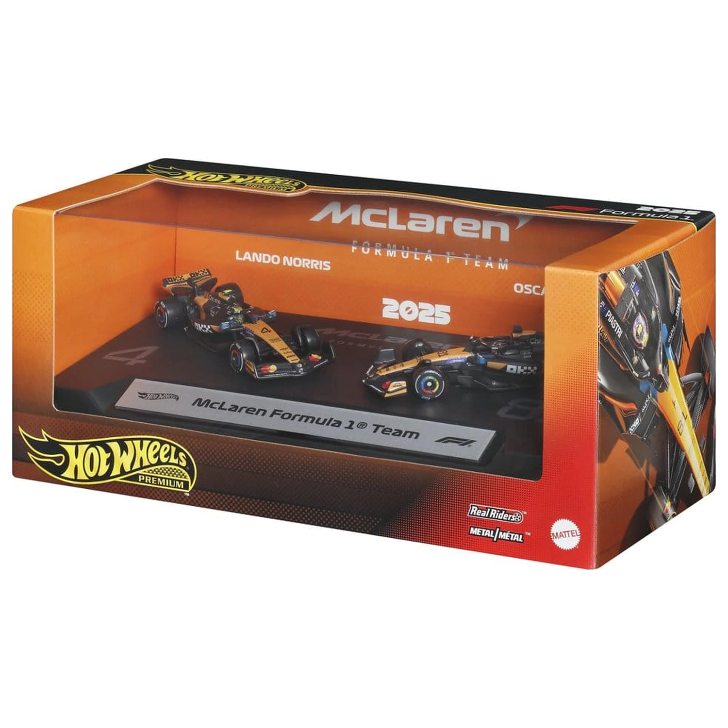 Formula 1 Hot Wheels Premium Die-Cast Pojazd 2-pak 1:64 Team McLaren zdjęcie produktu