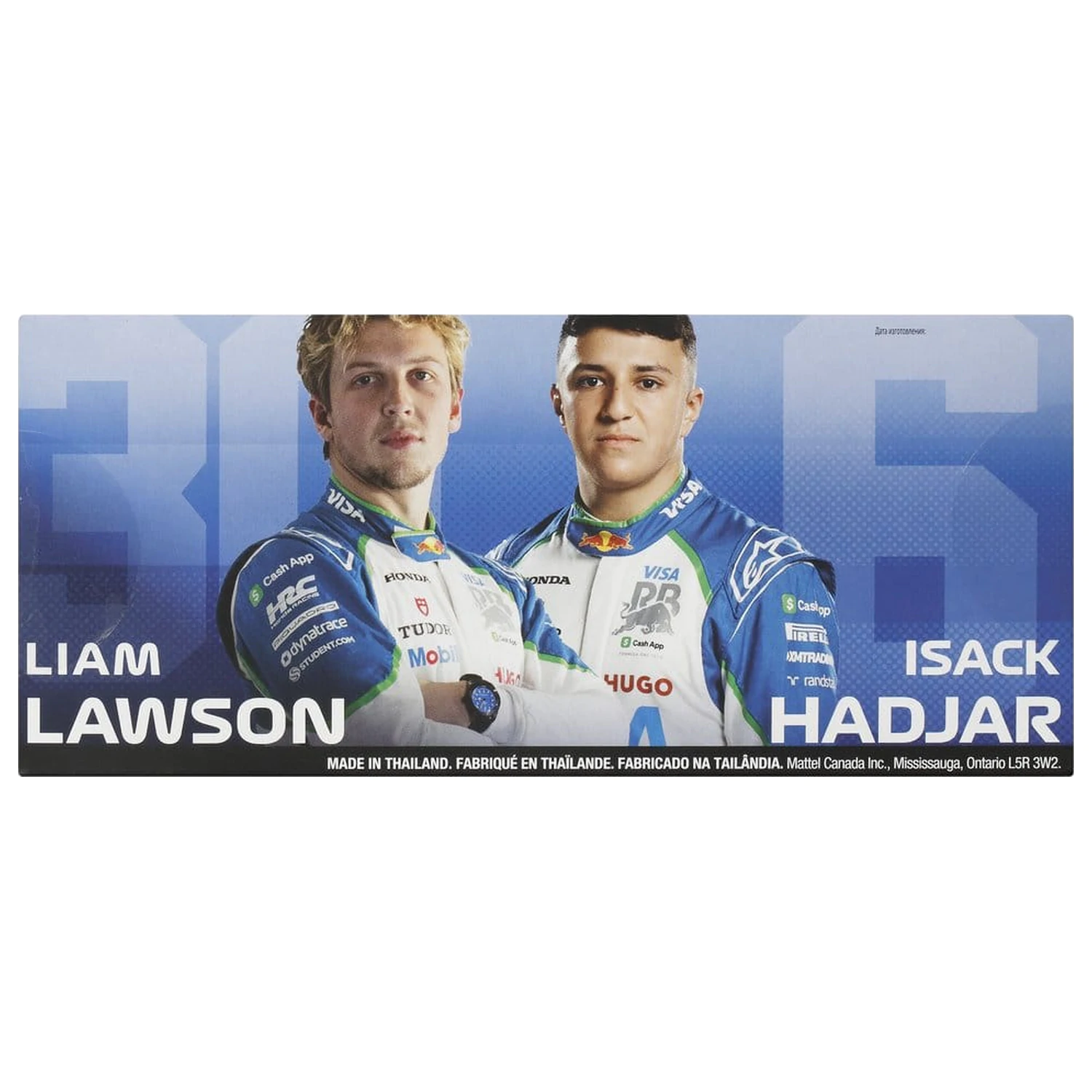 Formula 1 Hot Wheels Premium Pojazd Die-Cast Zestaw 2 sztuk 1:64 Team Visa Cash App Racing Bulls zdjęcie produktu