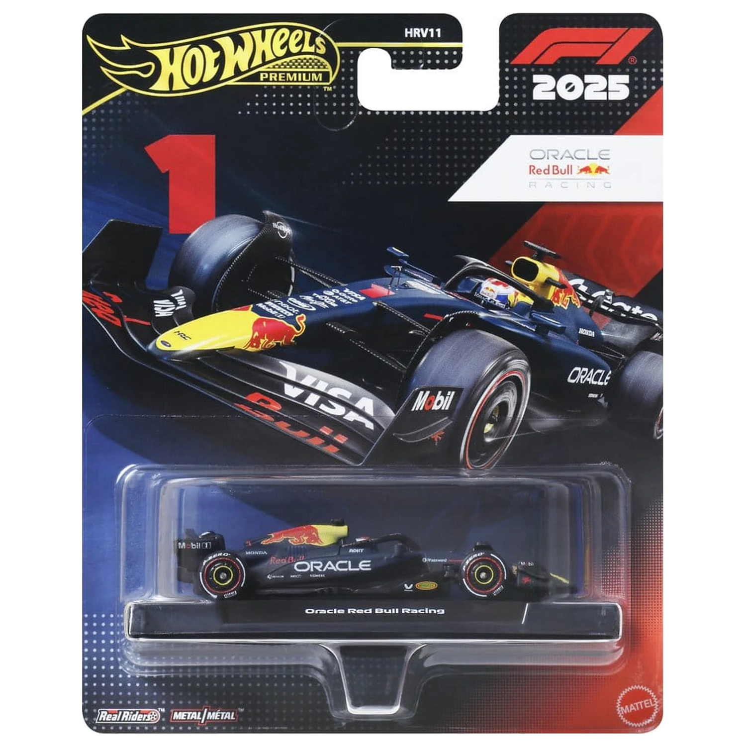 Formula 1 Hot Wheels Premium Pojazd Die-Cast 1:64 Team Red Bull: Kierowca 1 zdjęcie produktu