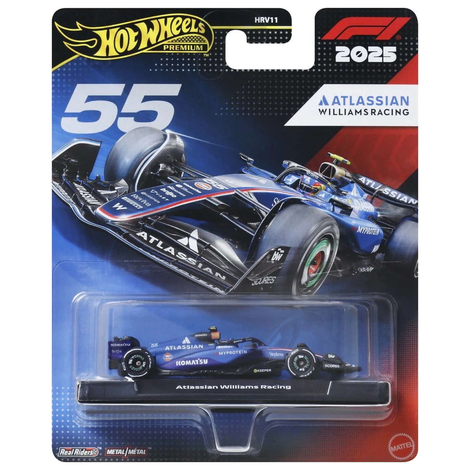 Formula 1 Hot Wheels Premium Pojazd Die-Cast 1:64 Team Williams: Kierowca 1 zdjęcie produktu