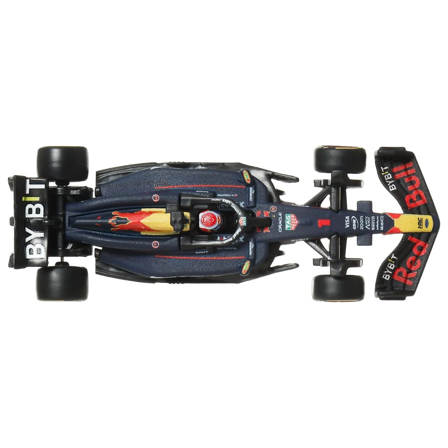 Pojazd Premium Hot Wheels Formuła 1 z odlewu ciśnieniowego w skali 1/64 Oracle Red Bull Racing RB20 (#1) (Max Verstappen 2024) zdjęcie produktu