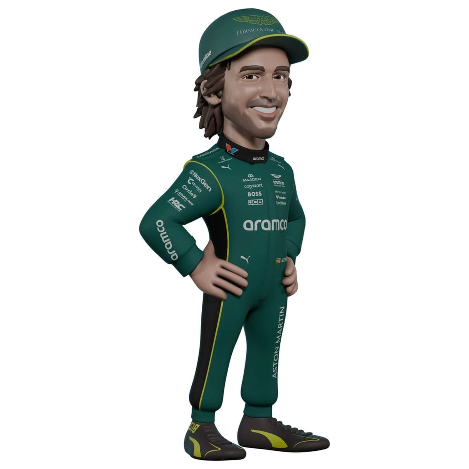 Figurka Formula 1 Minix Fernando Alonso (Aston Martin) 12 cm zdjęcie produktu