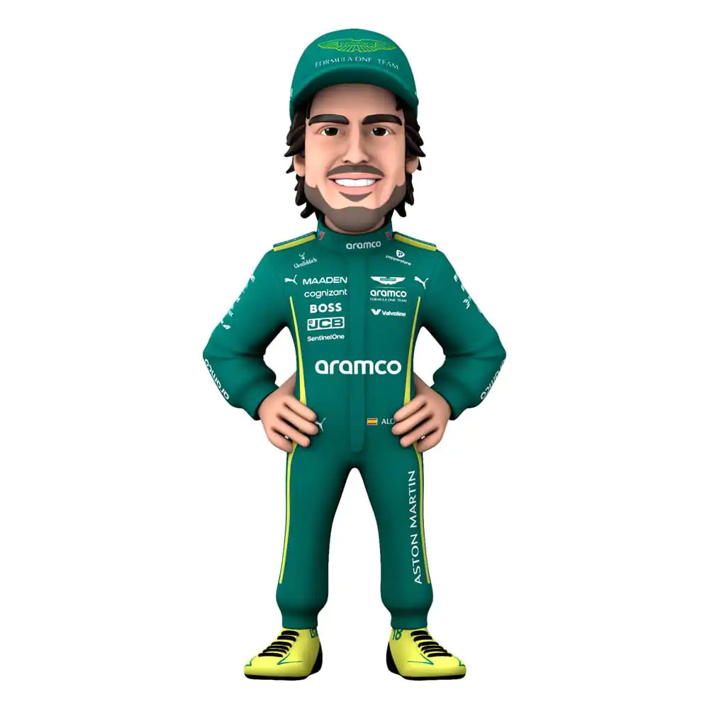 Figurka Formula 1 Minix Fernando Alonso (Aston Martin) 12 cm zdjęcie produktu