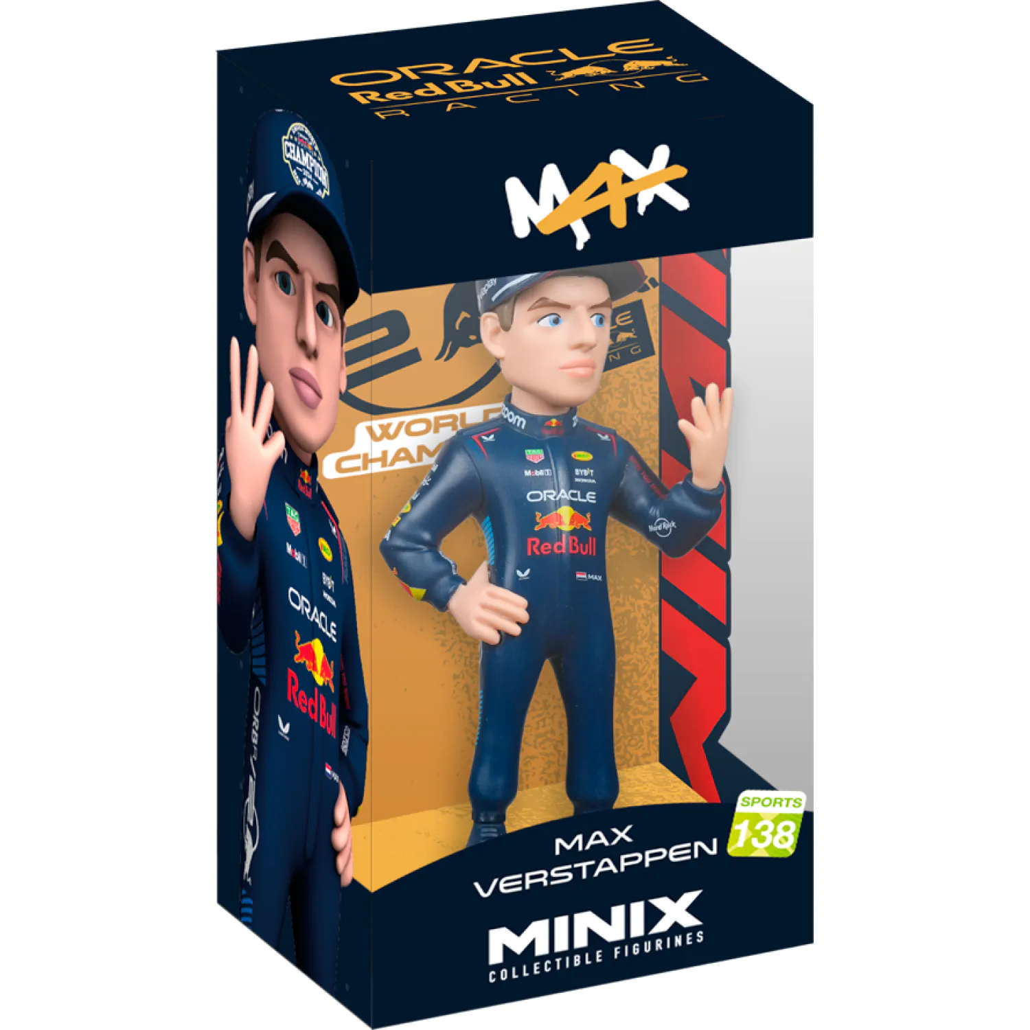 Figurka Formula 1 Minix Max Verstappen Nowa 12 cm zdjęcie produktu