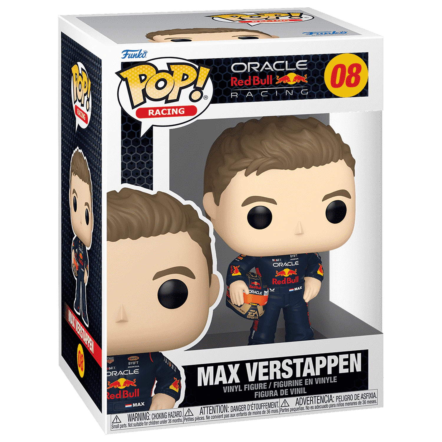 Formuła 1 Funko POP! Figurka winylowa Racing Verstappen z kaskiem 9 cm zdjęcie produktu