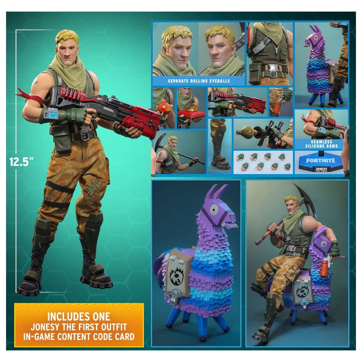 Fortnite Figurka 1/6 Jonesy The First 32 cm zdjęcie produktu