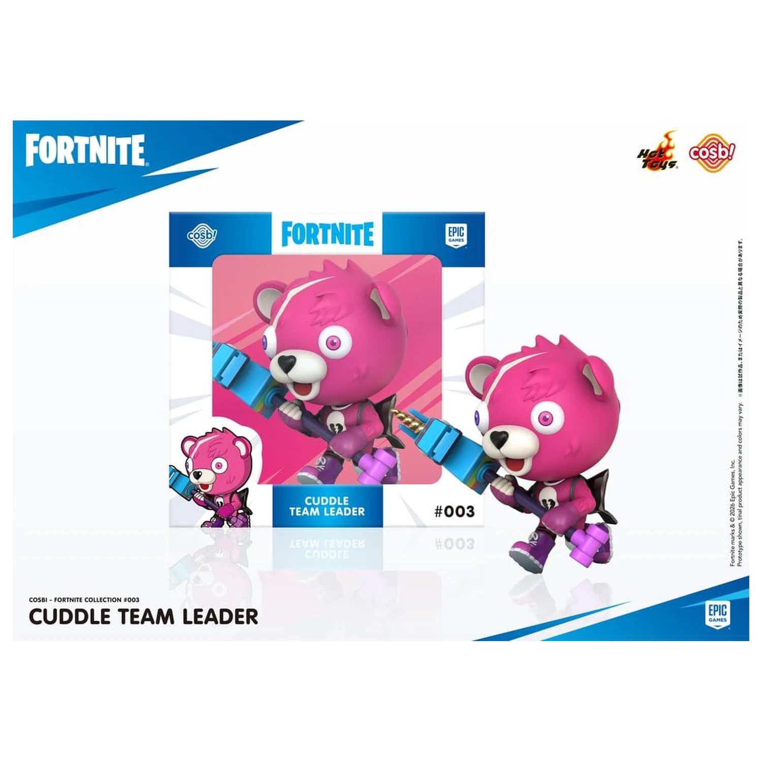Fortnite Cosbi Mini Figurka Cuddle Team Leader 8 cm zdjęcie produktu