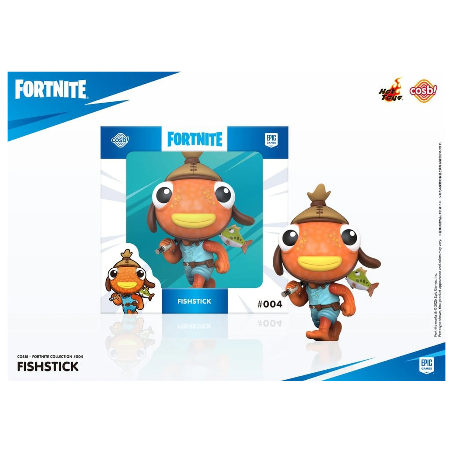 Fortnite Cosbi Mini Figurka Fishstick 8 cm zdjęcie produktu