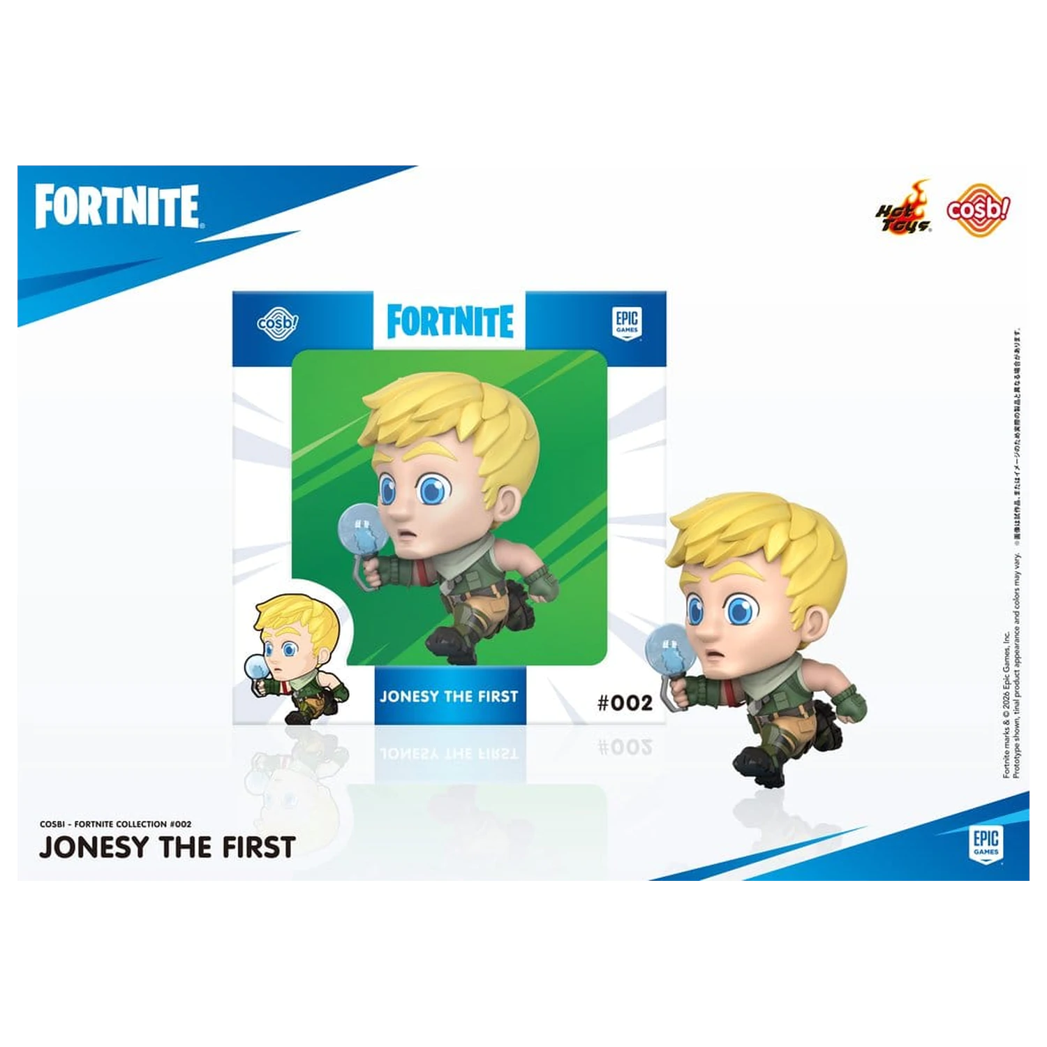 Fortnite Cosbi Mini Figurka Jonesy The First 8 cm zdjęcie produktu
