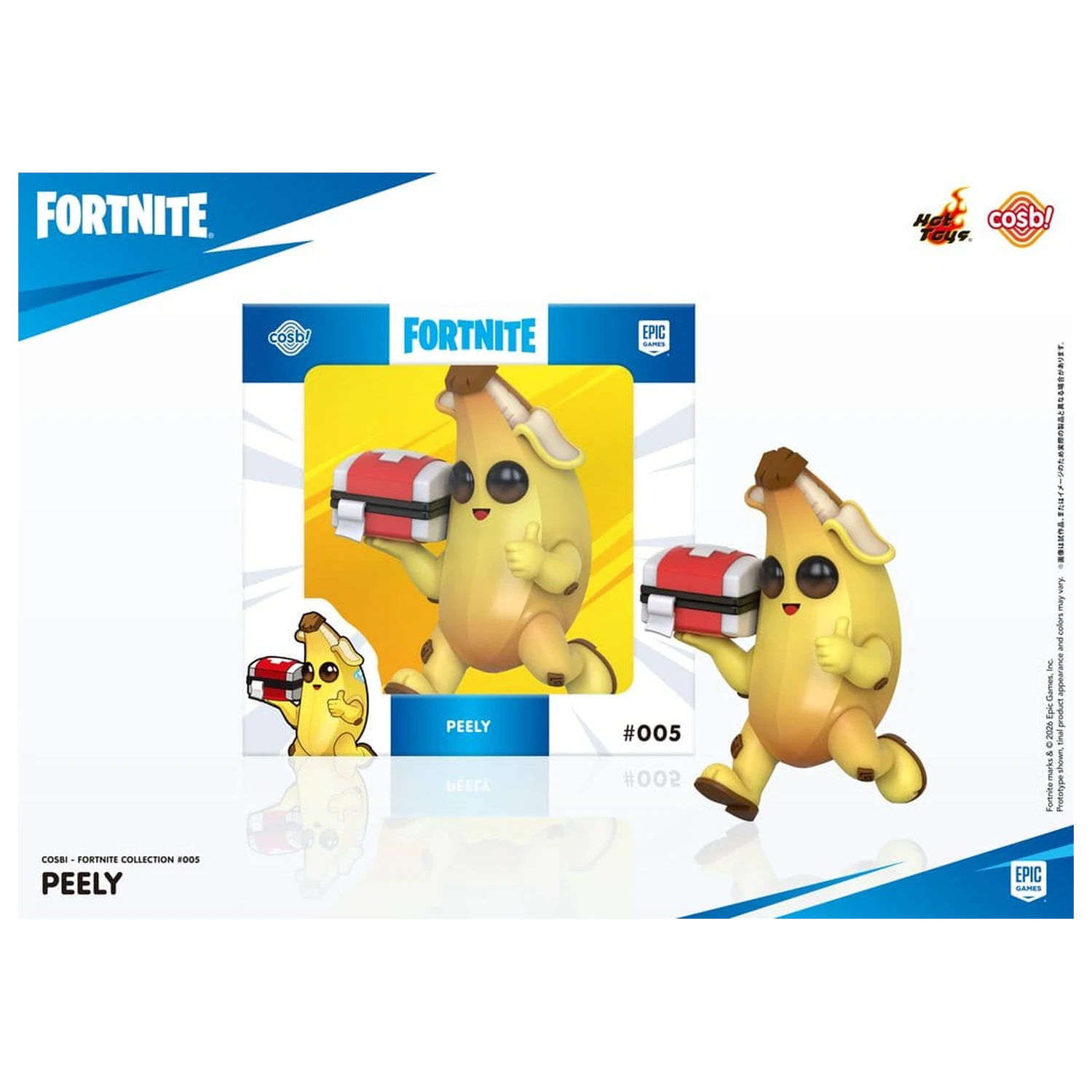 Fortnite Cosbi Mini Figurka Peely 8 cm zdjęcie produktu