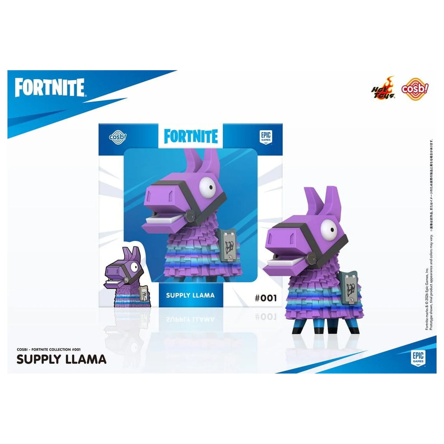 Fortnite Cosbi Mini Figurka Supply Llama 8 cm zdjęcie produktu
