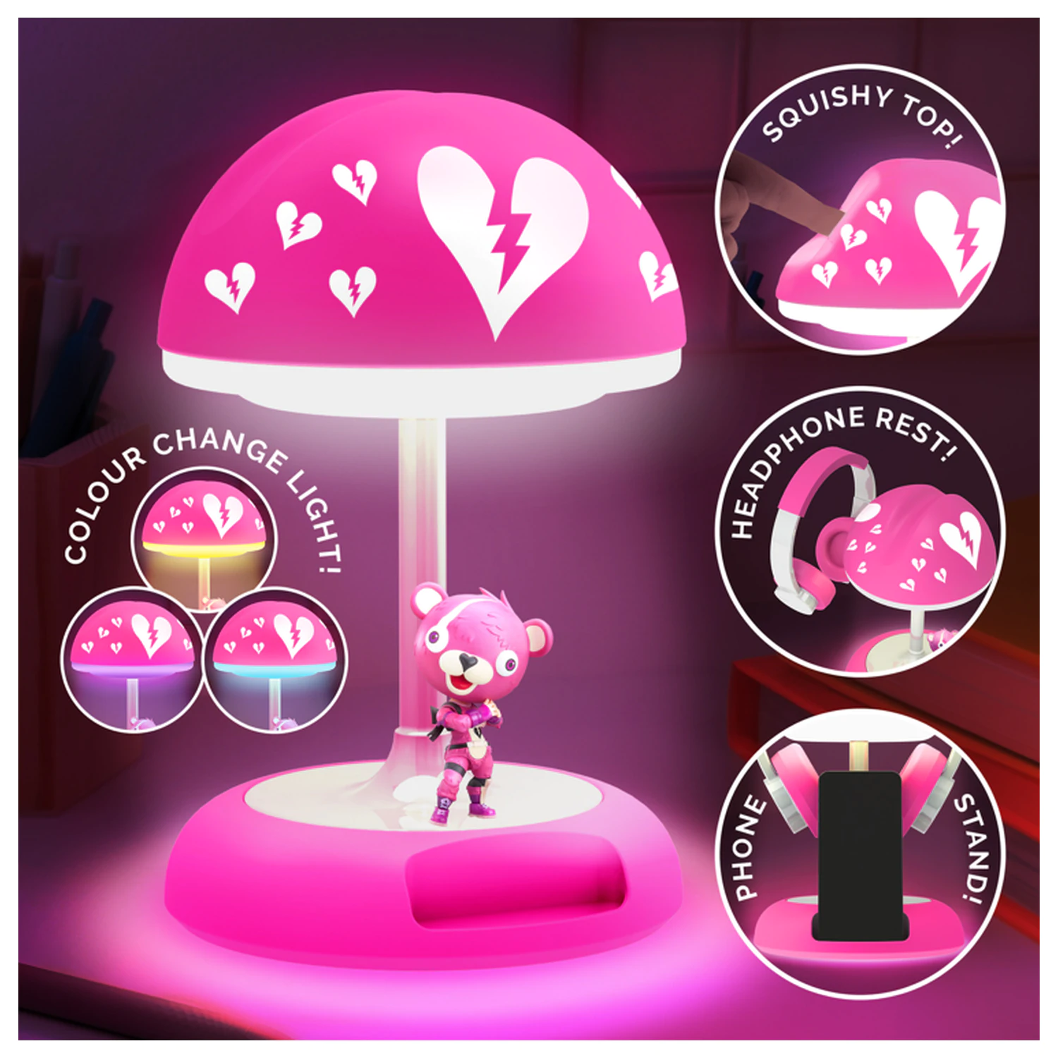 FORTNITE Cuddle Team Leader Miękka Lampka 20 cm zdjęcie produktu