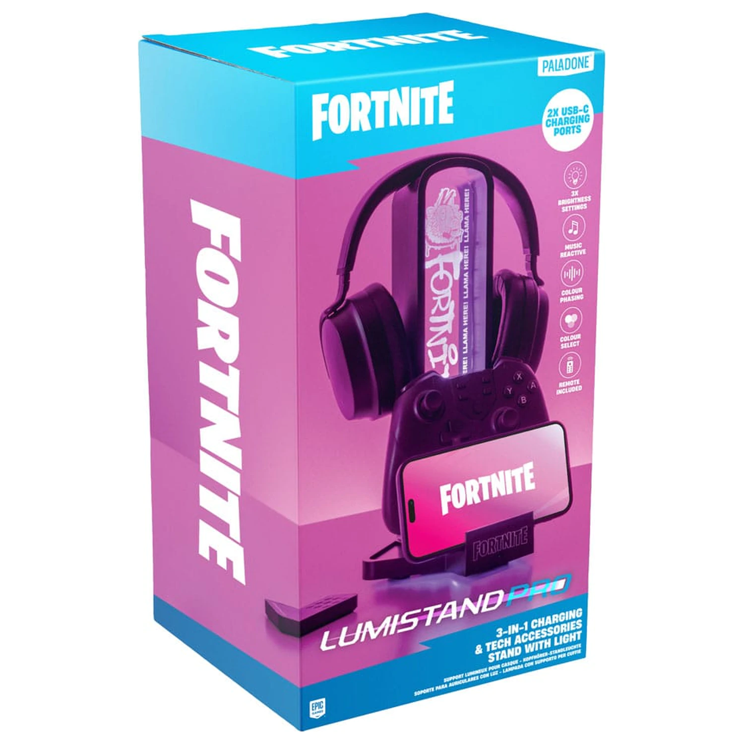 Fortnite stojak na słuchawki biurkowy z oświetleniem 30 cm zdjęcie produktu