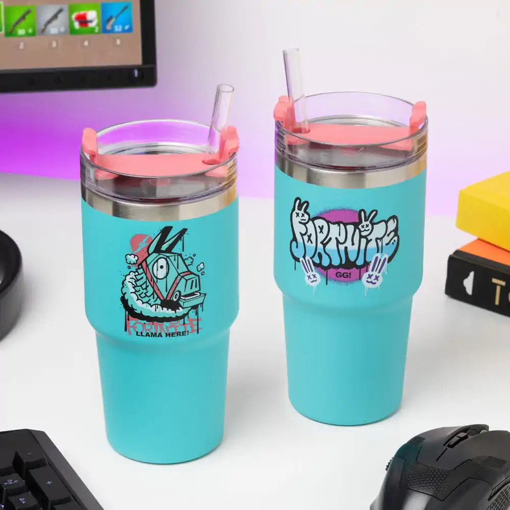 Fortnite Wielofunkcyjny Kubek Podróżny dla Graczy zdjęcie produktu