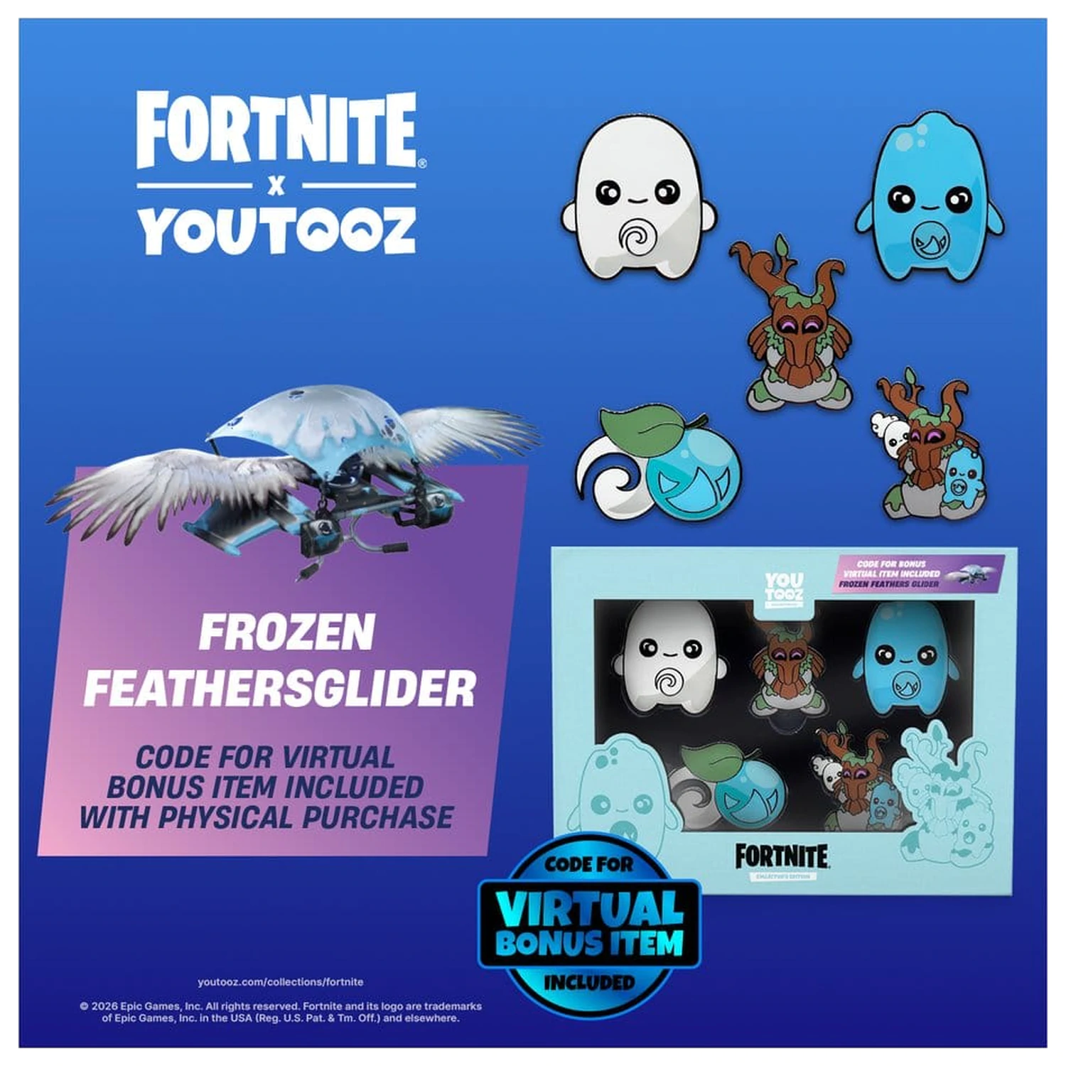 Fortnite Zestaw 5 odznak Sprite 5 cm zdjęcie produktu