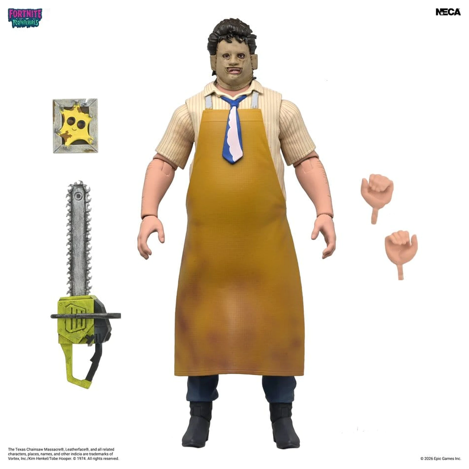 Fortnite/Texas Chainsaw Massacre Fortnitemares Figurka akcji Leatherface 18 cm zdjęcie produktu