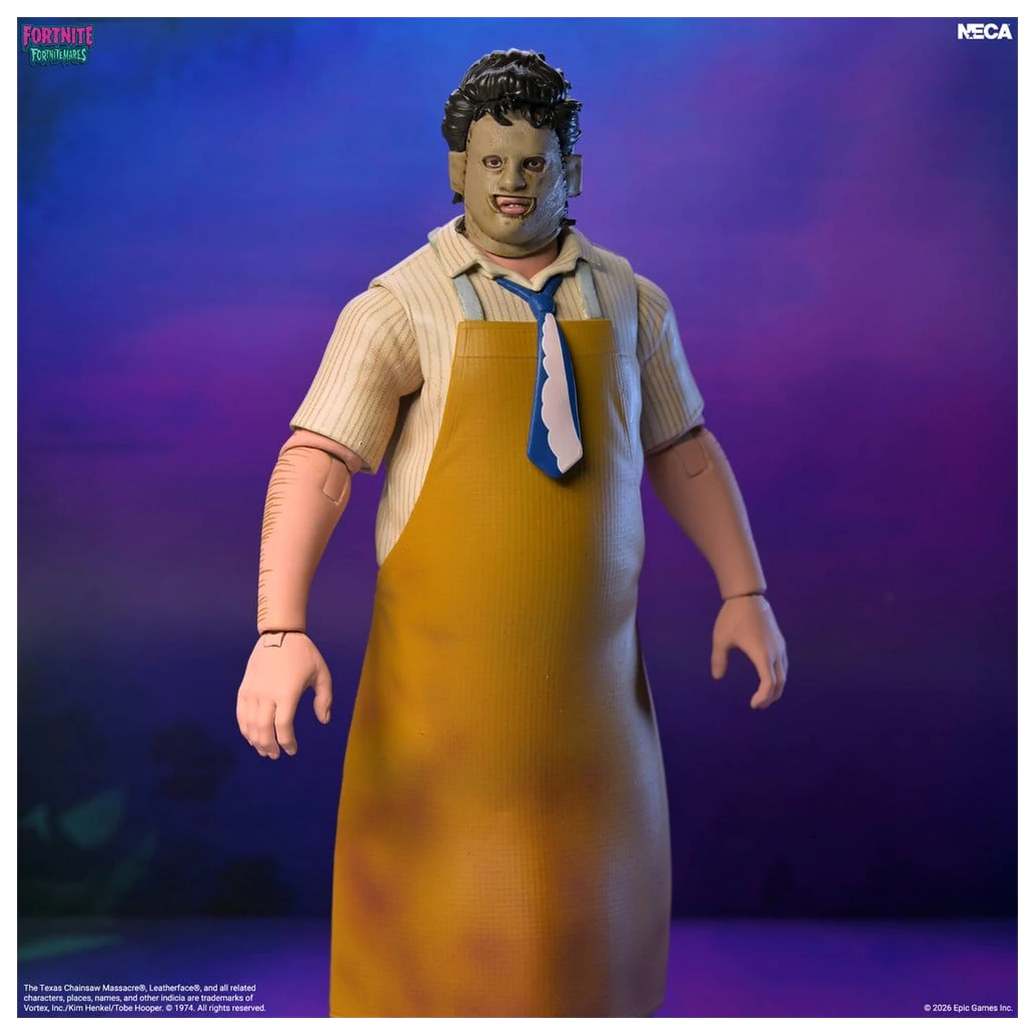 Fortnite/Texas Chainsaw Massacre Fortnitemares Figurka akcji Leatherface 18 cm zdjęcie produktu