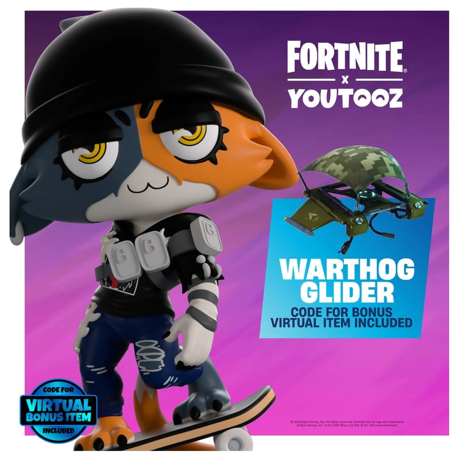 Fortnite Winyl Figurka Meow Skulls 13 cm zdjęcie produktu