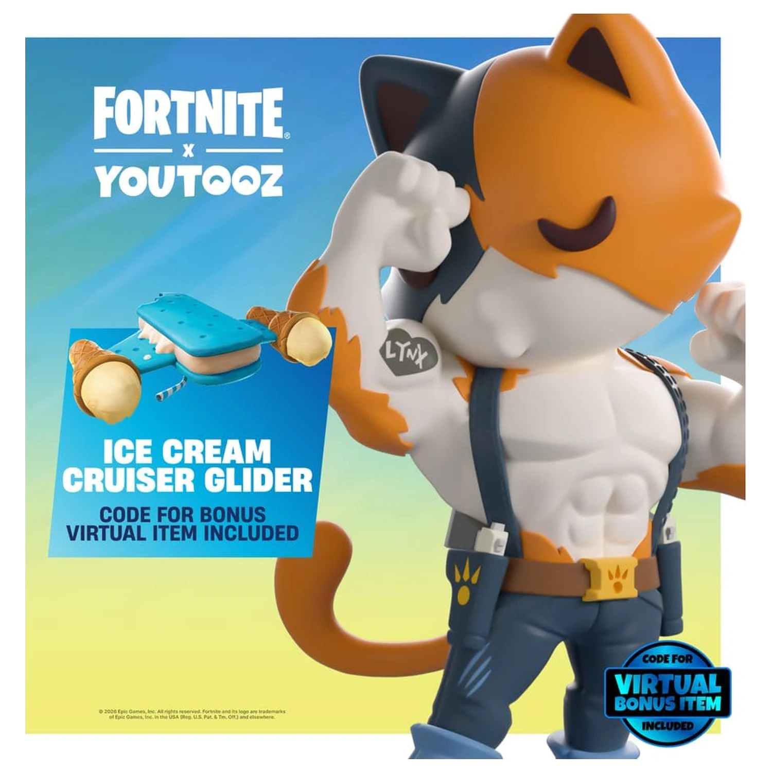 Fortnite Winylu Figurka Meowscles 13 cm zdjęcie produktu