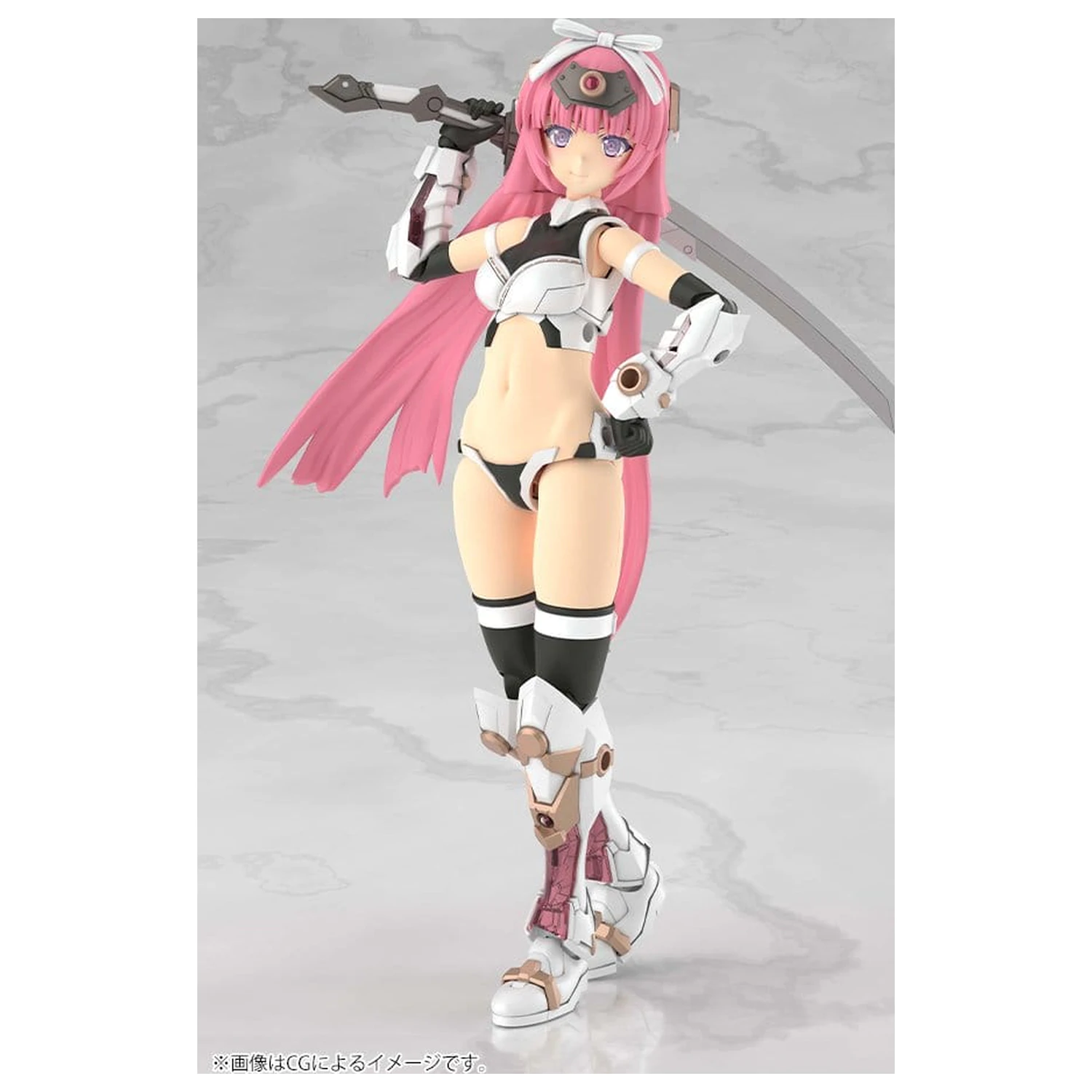 Frame Arms Girl zestaw plastikowych modeli Grand Scale Magatsuki Kikka 25 cm zdjęcie produktu
