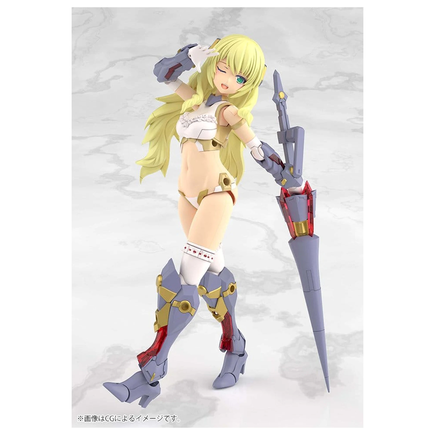 Frame Arms Girl Grande Scale Zestaw plastikowy Model Kit 1/6 Durga I 25 cm zdjęcie produktu