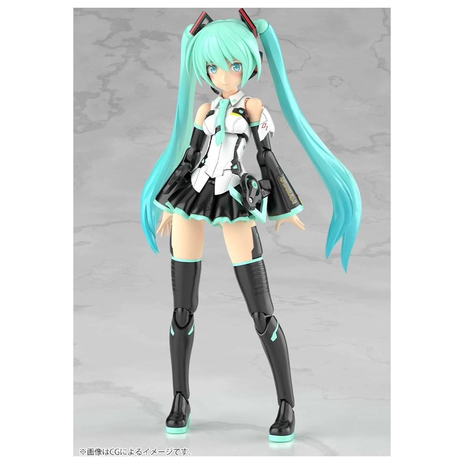 Frame Arms Girl plastikowy zestaw modelowy Grande Scale Frame Music Girl Hatsune Miku 25 cm zdjęcie produktu