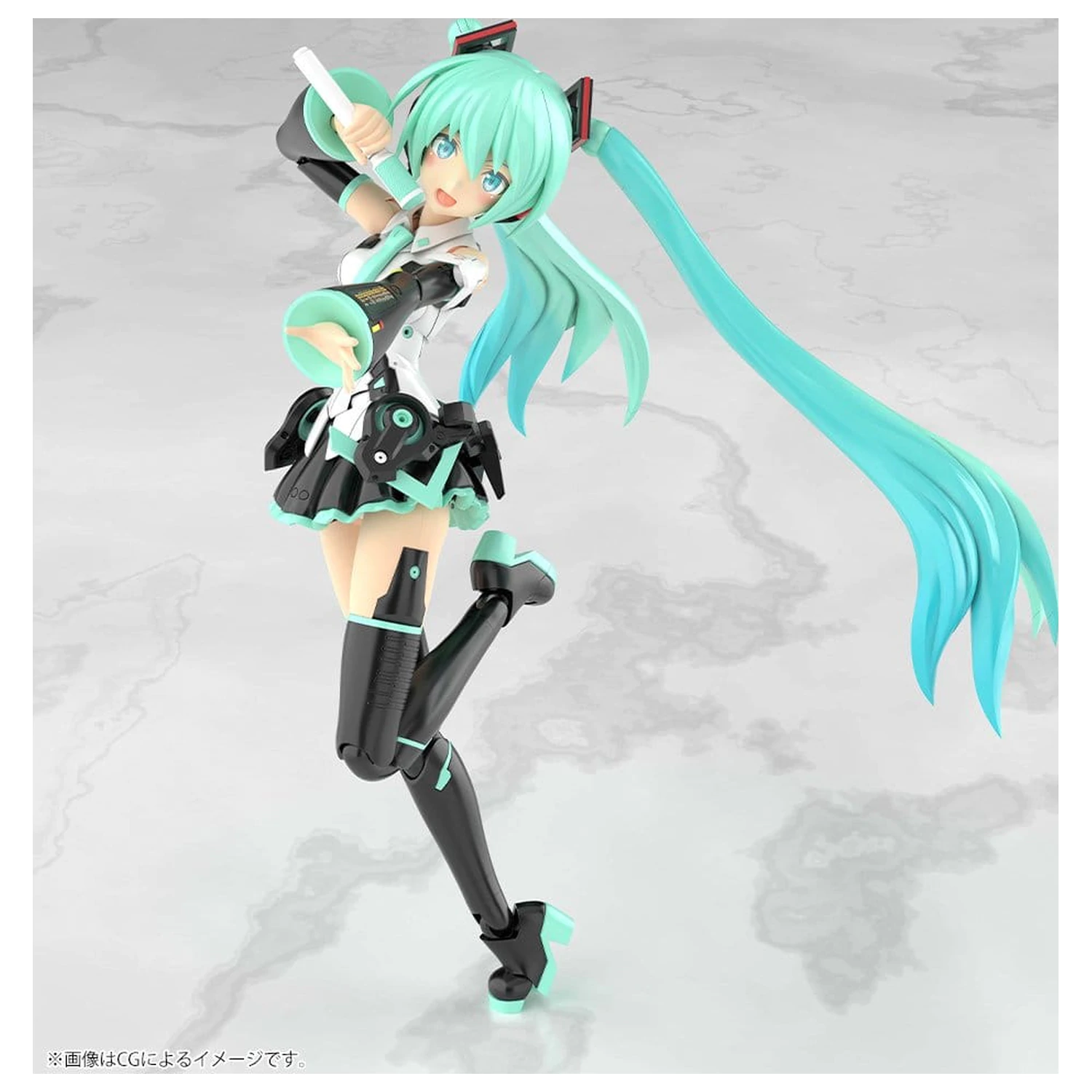 Frame Arms Girl plastikowy zestaw modelowy Grande Scale Frame Music Girl Hatsune Miku 25 cm zdjęcie produktu