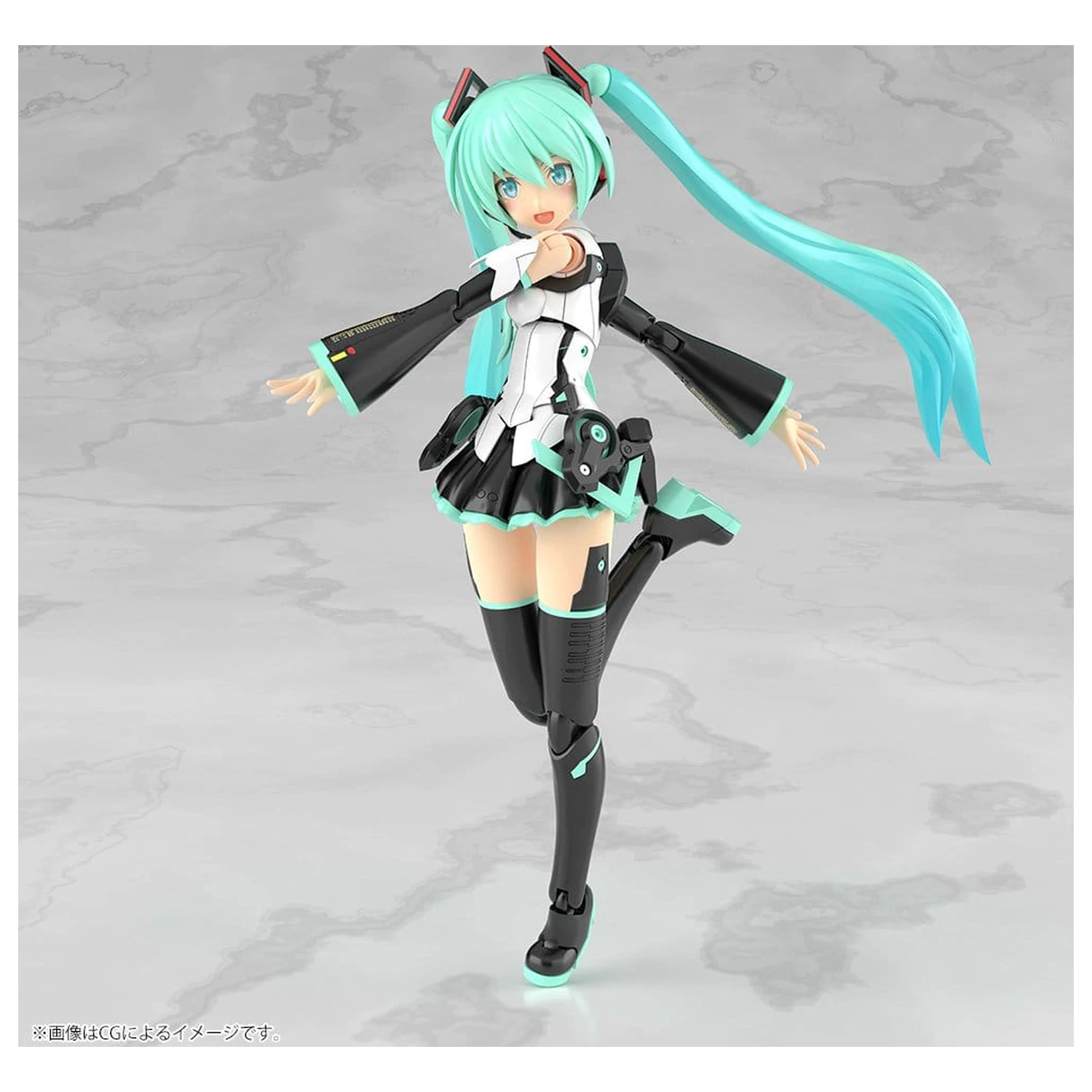 Frame Arms Girl plastikowy zestaw modelowy Grande Scale Frame Music Girl Hatsune Miku 25 cm zdjęcie produktu