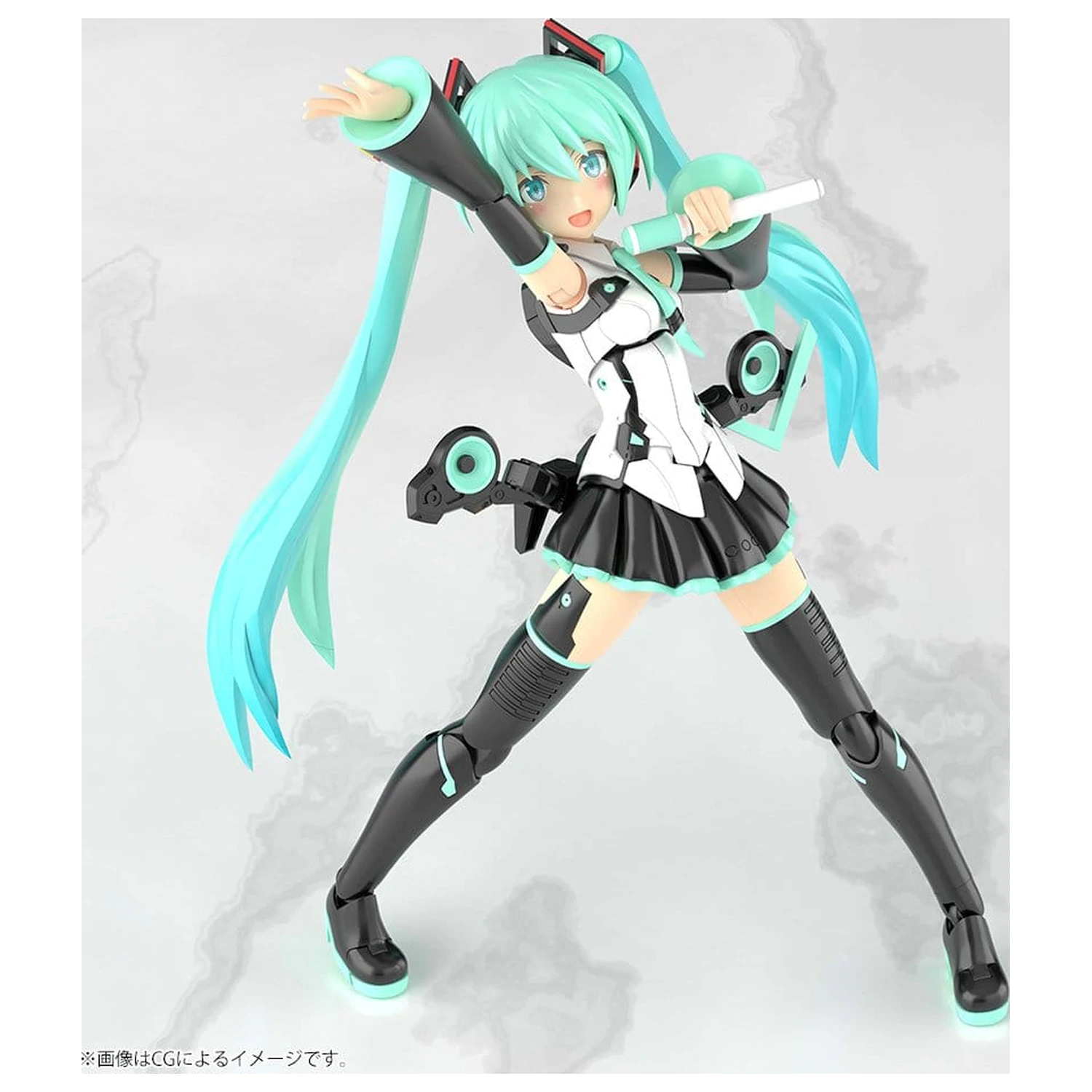 Frame Arms Girl plastikowy zestaw modelowy Grande Scale Frame Music Girl Hatsune Miku 25 cm zdjęcie produktu