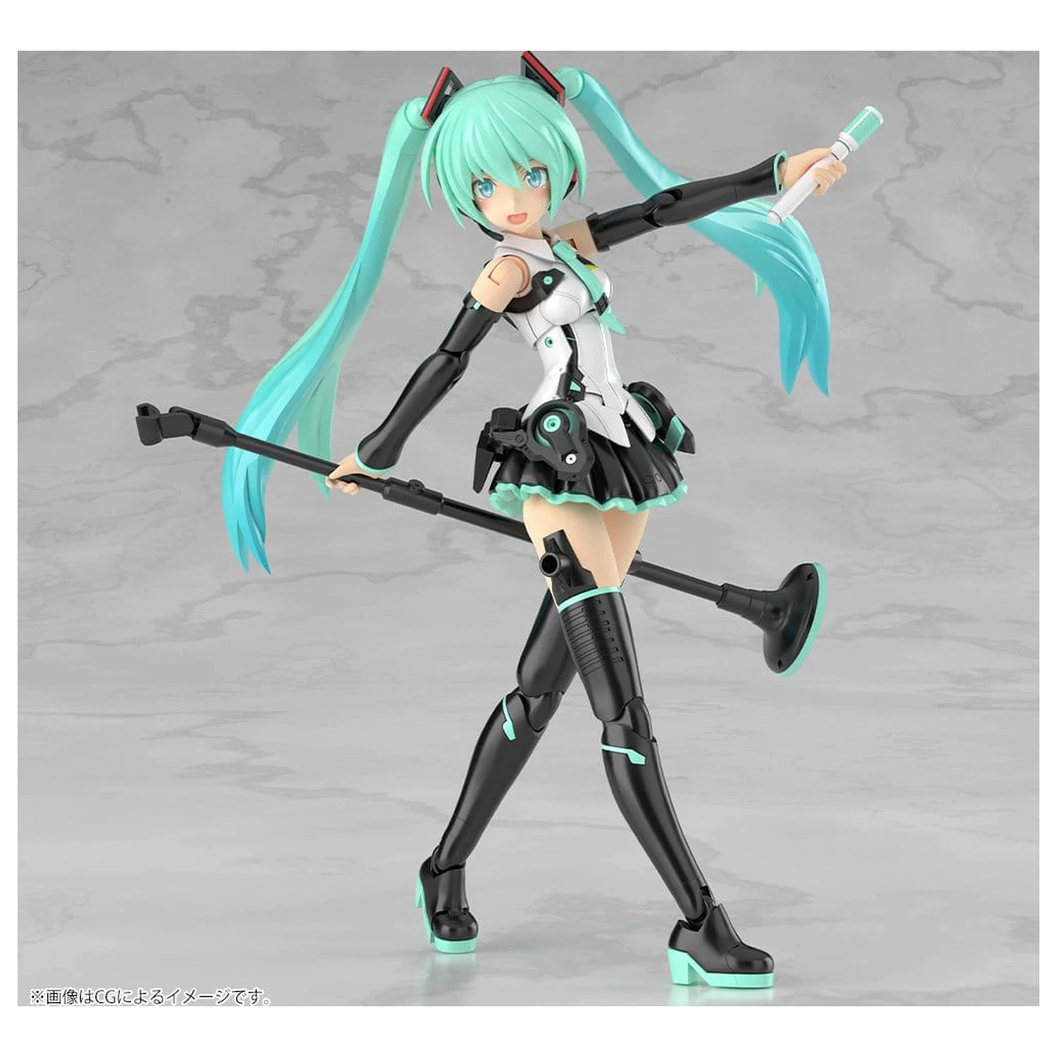 Frame Arms Girl plastikowy zestaw modelowy Grande Scale Frame Music Girl Hatsune Miku 25 cm zdjęcie produktu