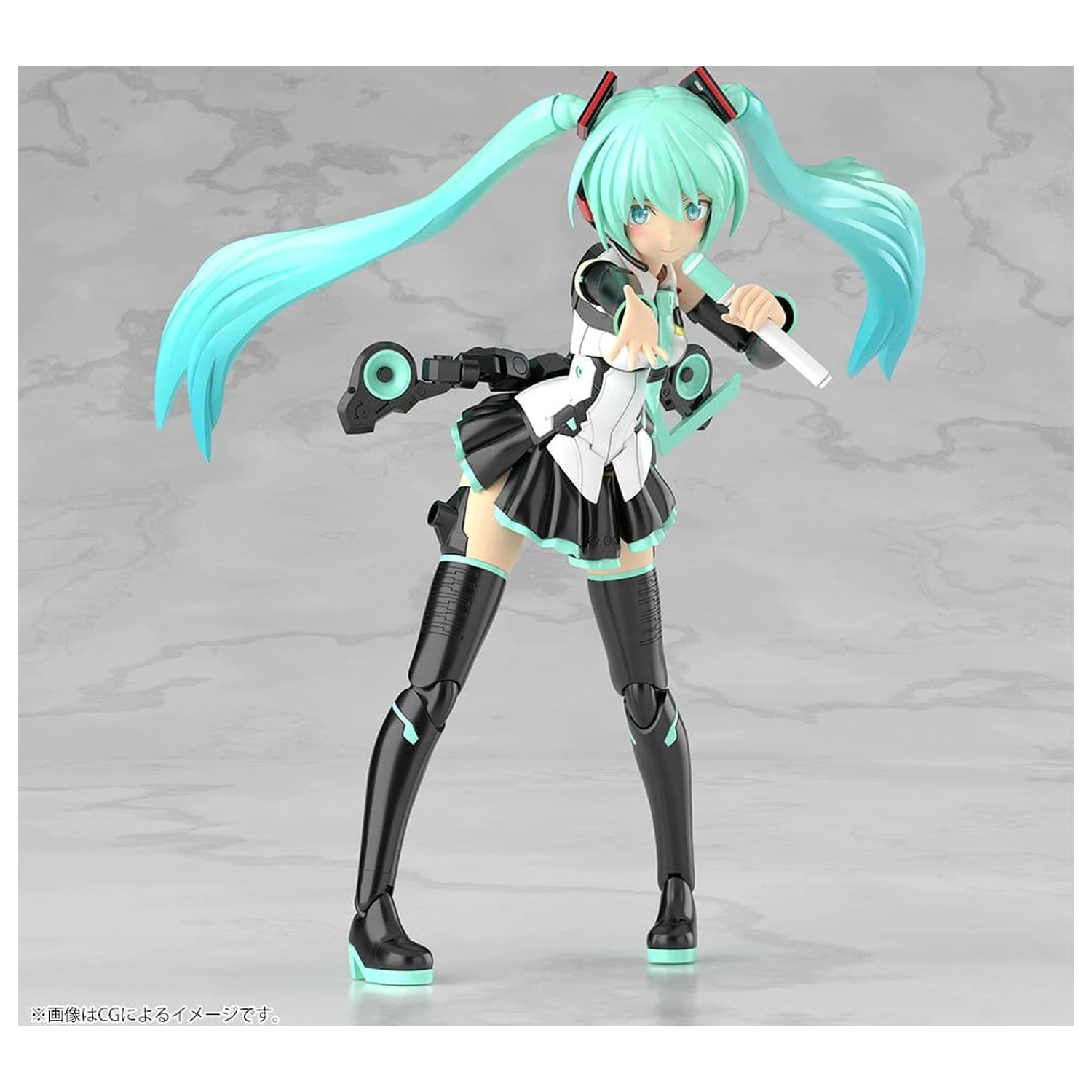 Frame Arms Girl plastikowy zestaw modelowy Grande Scale Frame Music Girl Hatsune Miku 25 cm zdjęcie produktu