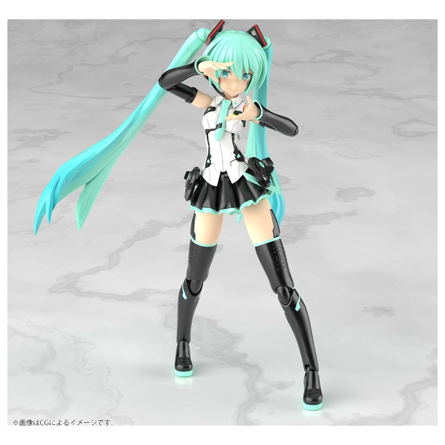 Frame Arms Girl plastikowy zestaw modelowy Grande Scale Frame Music Girl Hatsune Miku 25 cm zdjęcie produktu