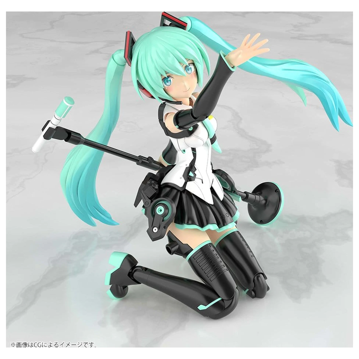 Frame Arms Girl plastikowy zestaw modelowy Grande Scale Frame Music Girl Hatsune Miku 25 cm zdjęcie produktu