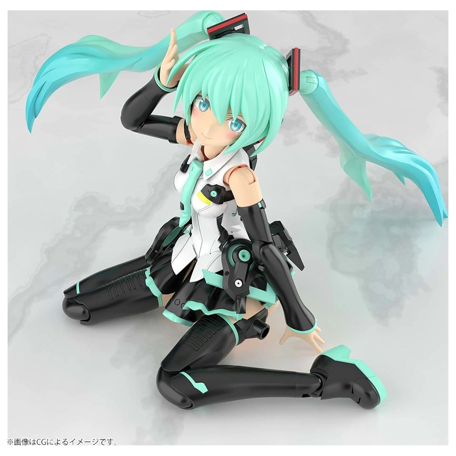 Frame Arms Girl plastikowy zestaw modelowy Grande Scale Frame Music Girl Hatsune Miku 25 cm zdjęcie produktu