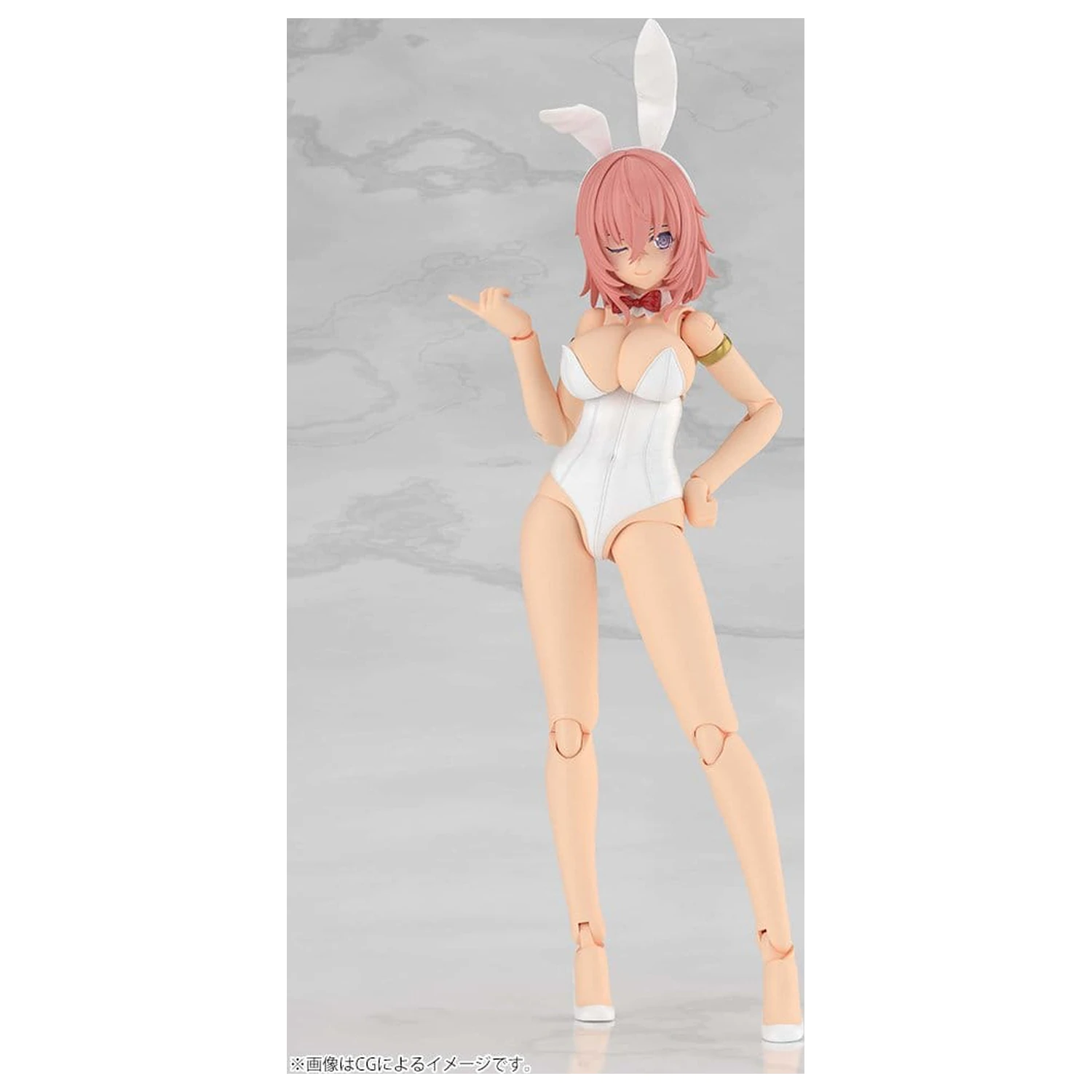 Frame Arms Girl Zestaw modelu plastikowego Durga I Bunny Style White 18 cm zdjęcie produktu