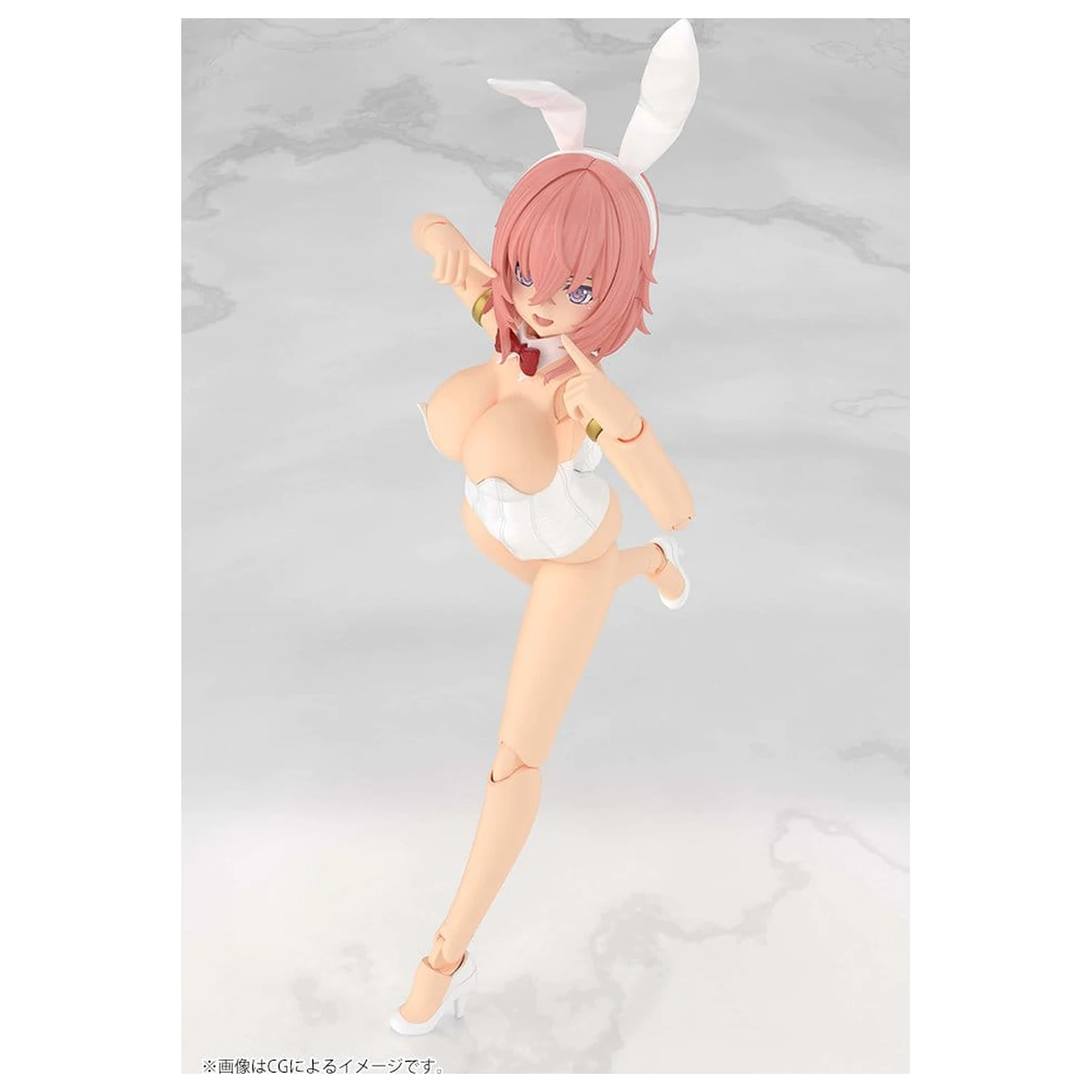 Frame Arms Girl Zestaw modelu plastikowego Durga I Bunny Style White 18 cm zdjęcie produktu