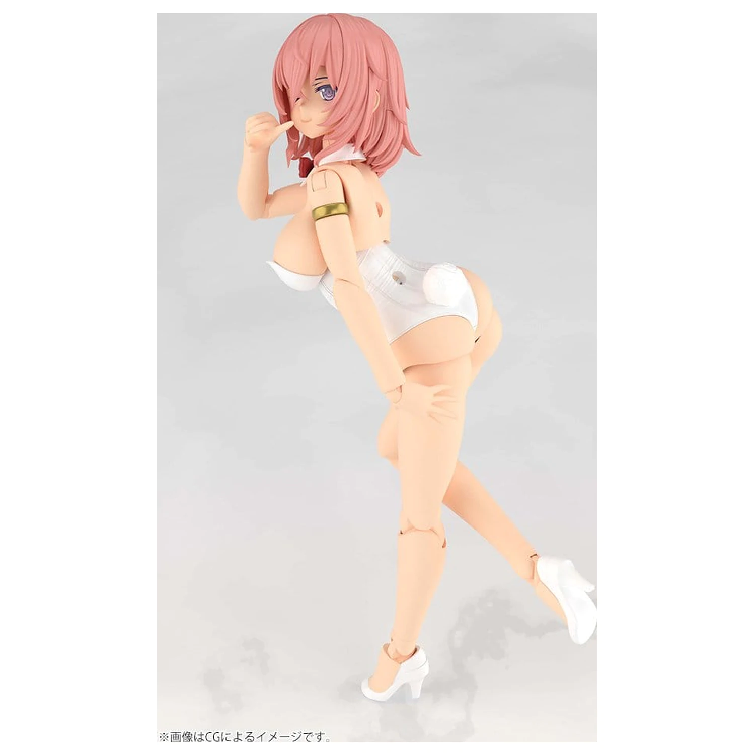 Frame Arms Girl Zestaw modelu plastikowego Durga I Bunny Style White 18 cm zdjęcie produktu