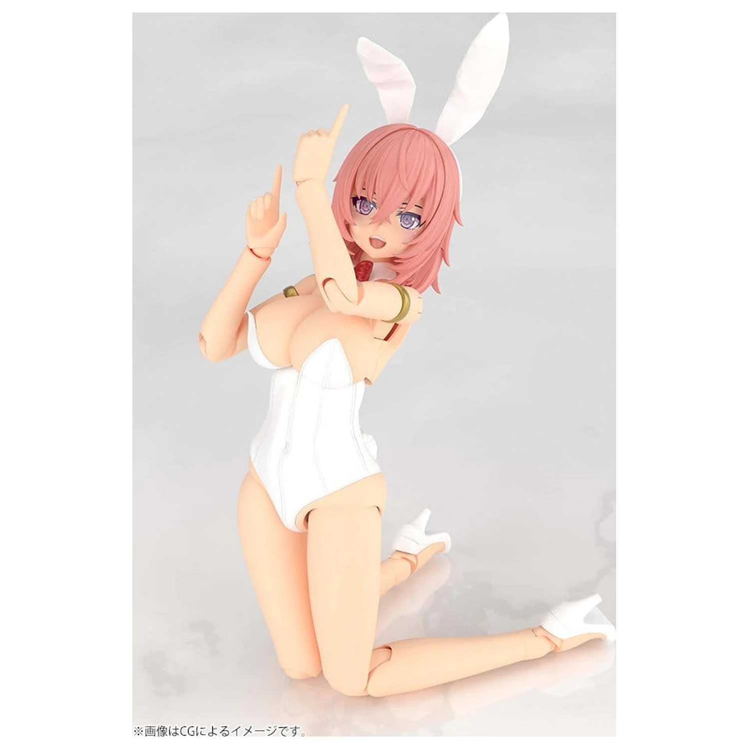 Frame Arms Girl Zestaw modelu plastikowego Durga I Bunny Style White 18 cm zdjęcie produktu
