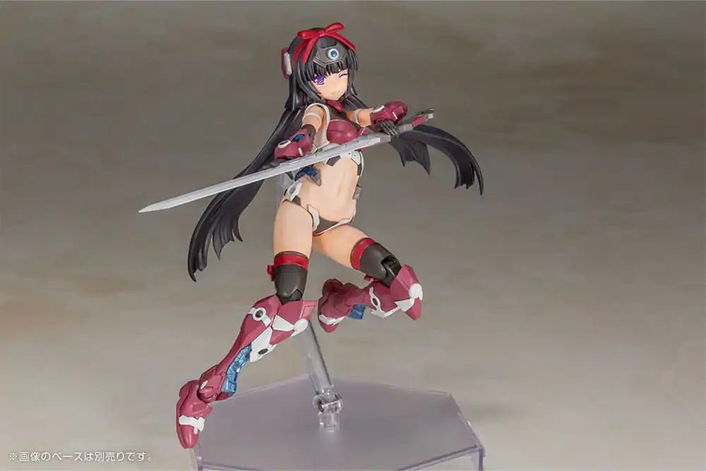 Frame Arms Girl Plastic Model Kit P3 Magatsuki Ninja Ver. Zestaw modelarski z tworzywa sztucznego, 15 cm zdjęcie produktu