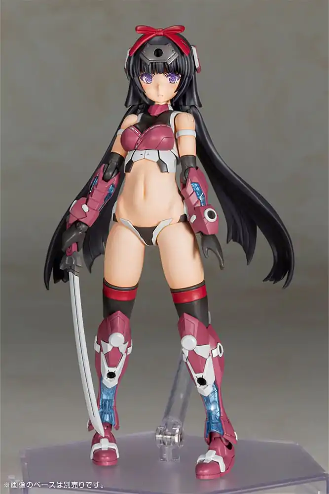 Frame Arms Girl Plastic Model Kit P3 Magatsuki Ninja Ver. Zestaw modelarski z tworzywa sztucznego, 15 cm zdjęcie produktu